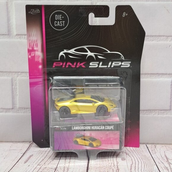 Jada Toys Other - Jada Pink Slips Gold Lamborghini Huracán Coupe 1:64 Diecast, Sealed
